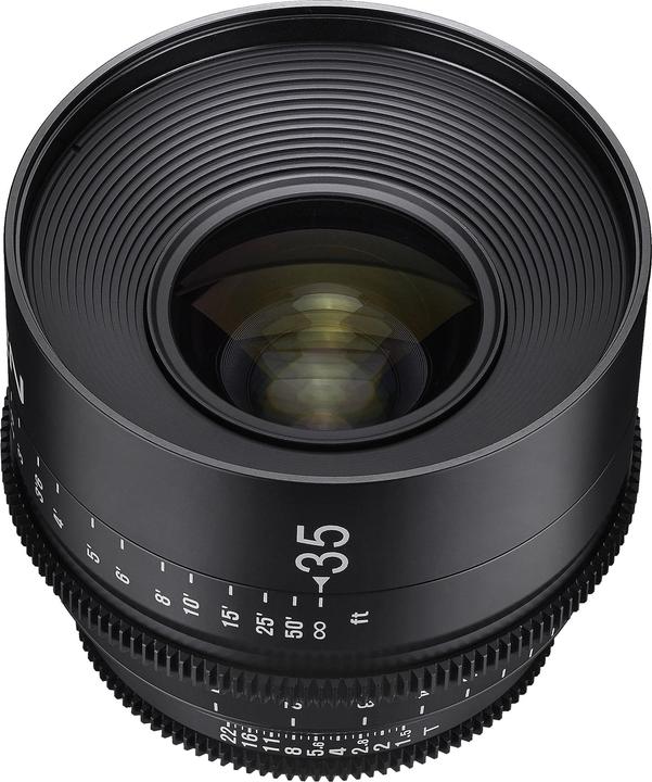 Actual product image Samyang XEEN 35mm T1.5 FF CINE PL (PL, full size, Micro Four Thirds, APS-C / DX)