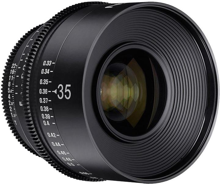 Actual product image Samyang XEEN 35mm T1.5 FF CINE PL (PL, full size, Micro Four Thirds, APS-C / DX)