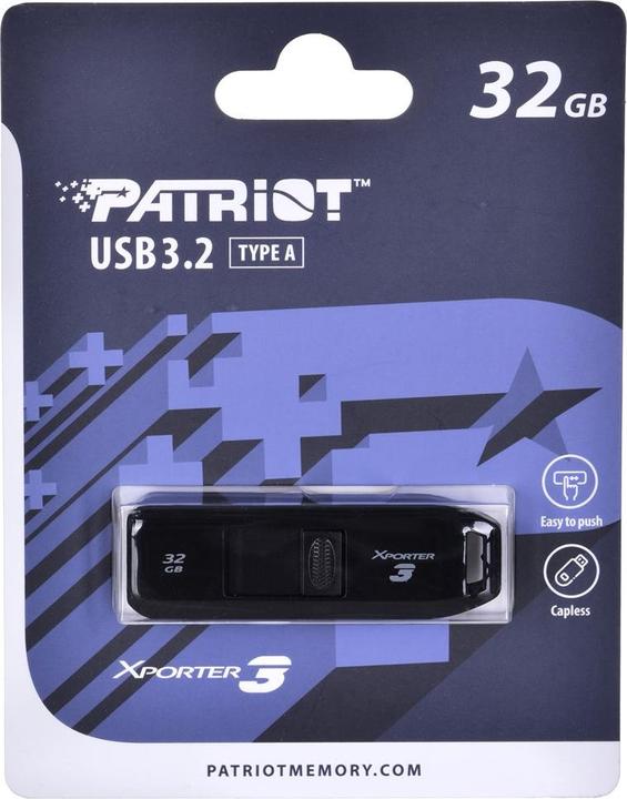 Immagine prodotto Patriot USB 32GB Xporter GEN 1 3.2 PAT (32 GB, USB-A)