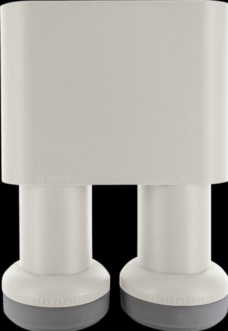 Image du produit Schwaiger LNB numérique monobloc double (Twin LNB, 40mm)