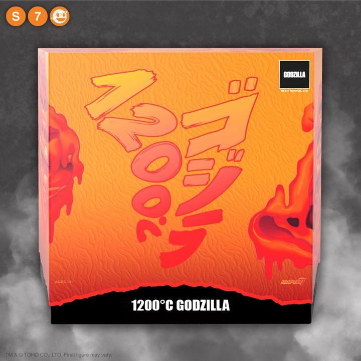 Produktbild Super7 Toho figurine Ultimates 1200ºC Godzilla 21 cm