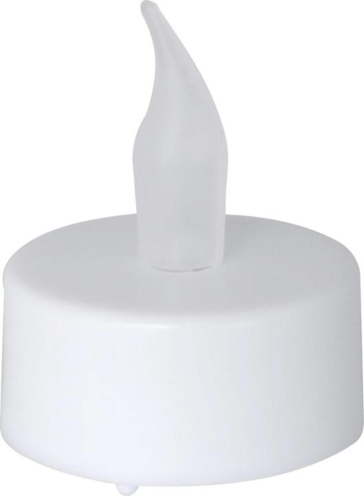 Immagine prodotto Ideoon 40er-Set LED-Teelichter, weiss, realistisches Flackern, inkl. Batterien (40 x)