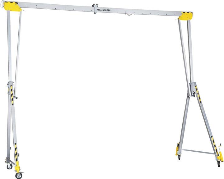 Image du produit Planeta Portique en aluminium RLPK, hauteur h.t. 3500 - 5700 mm, largeur 6000 mm.