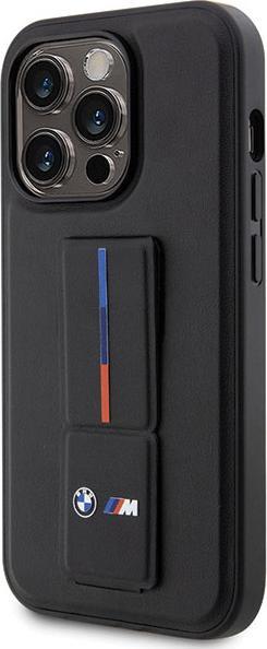 Image du produit BMW Étui BMHCP14L22GSLK iPhone 14 Pro 6.1" czarny/black hardcase Grip Hot Stamp (Apple iPhone 14 Pro)