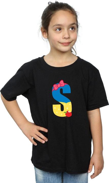 Immagine prodotto Disney Alphabet S Is For Snow White Maglietta Ragazze (140, 146)