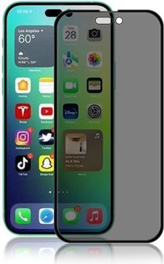 Actual product image Mocolo 3D Privacy Full Cover Protective Glass Screen Protector (1 Piece, Apple iPhone 14 Pro Max)