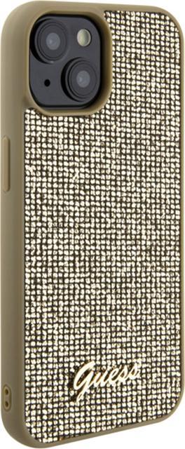 Image du produit Guess GUHCP15SPMSDGSD iPhone 15 6.1" złoty/gold hardcase Disco Metal Script (Apple iPhone 14, Apple iPhone 15, Apple iPhone 13)