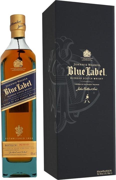 Johnnie Walker Blue Label (Scotch Whisky, Blended Whisky, 1 x 70 cl)