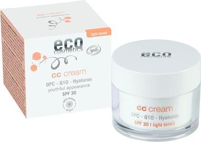 Produktbild Eco Cosmetics CC Creme getönt hell LSF 30, 50 ml (Hell)