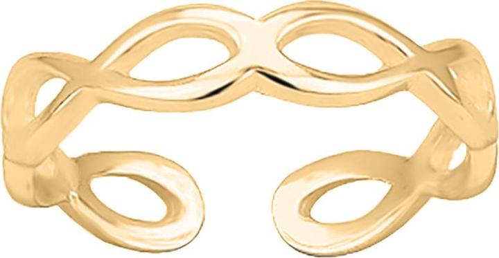 Produktbild Leyda Zehenring Infinity (Silber 925, vergoldet 750 / 18 K Gold)