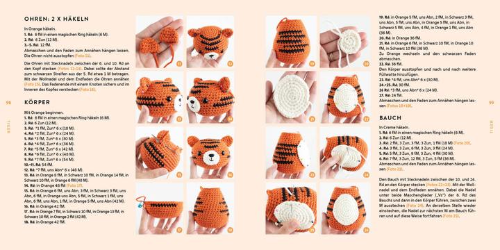 Immagine prodotto Mein Amigurumi-Abenteuer – Tiere häkeln (Tedesco, Lauren Espy, 2024)
