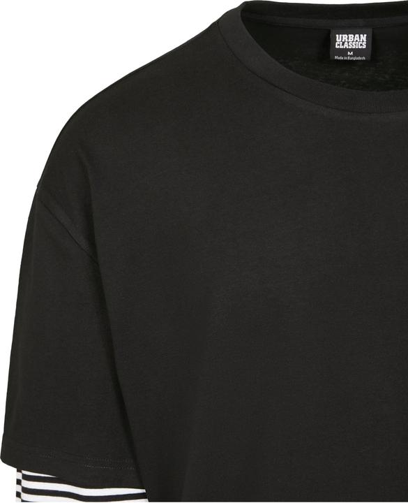 Image du produit Urban Classics Oversized Double Layer Striped LS Tee (XL)