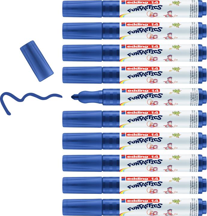 Immagine prodotto Edding 14 Funtastics (Blu, 1 x)