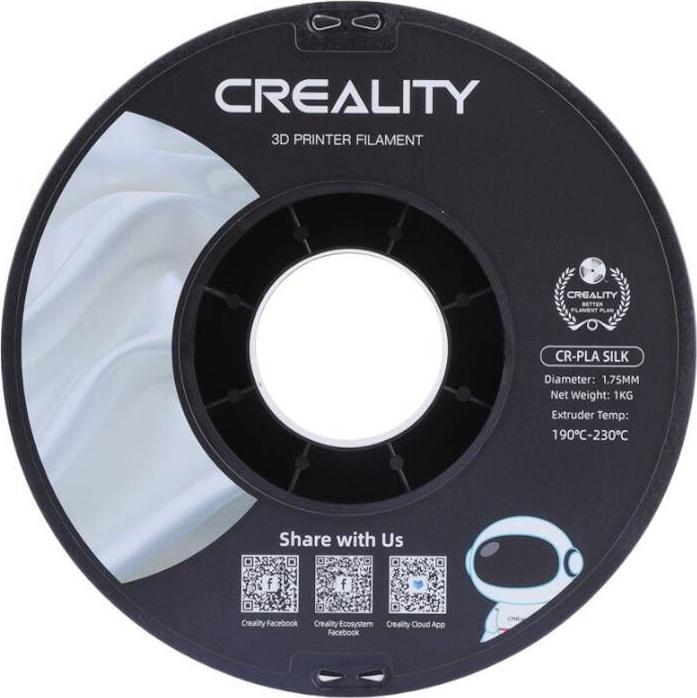 Actual product image Creality CR silk (PLA, 1.75 mm, 1000 g, Violet)