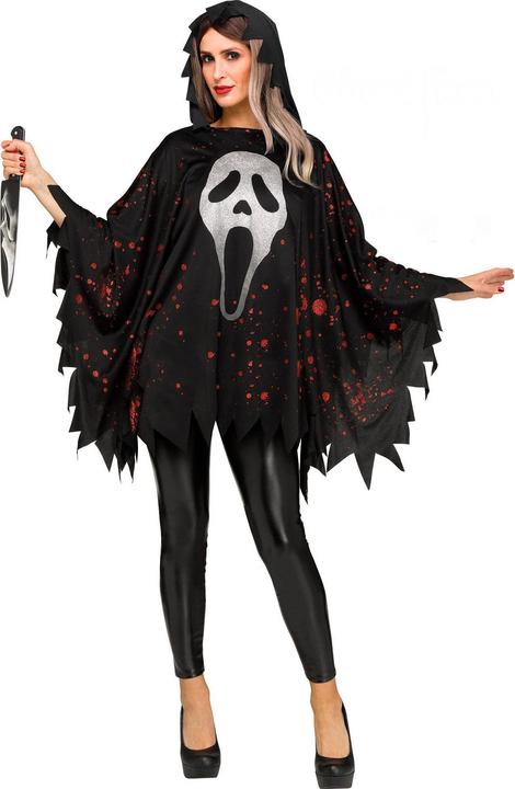 Actual product image Fun World Division Glitzernder Ghostface Poncho (One size)