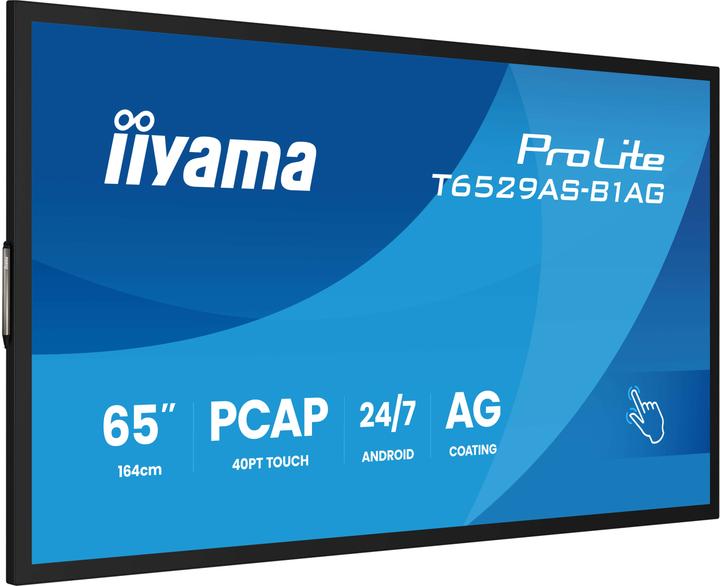 Actual product image iiyama LFD ProLite T6529AS-B1AG (3840 x 2160 Pixels, 64.50")