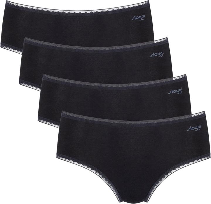 Actual product image Sloggi 4 Pack Go Midi Briefs (L, pack of 4)