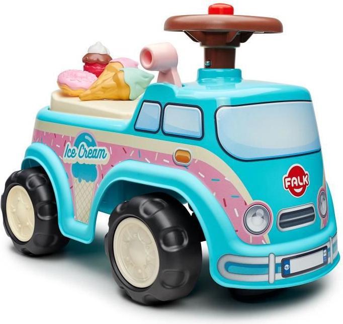 Actual product image Falk Loopauto Ijscoman Loopwagen Mini Van met accessoires 1-3 jaar (2009947)