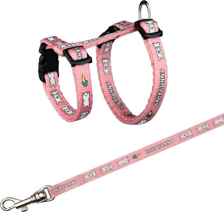 Produktbild Trixie Geschirr mit Leine für kleine Kaninchen (23, 24, 25, 27, 28, 29, 30, 31, 32, 33, Hund, Allgemein)