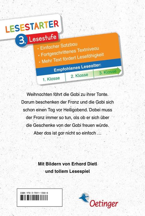 Produktbild Weihnachtsgeschichten vom Franz (Christine Nöstlinger, Erhard Dietl, Deutsch)