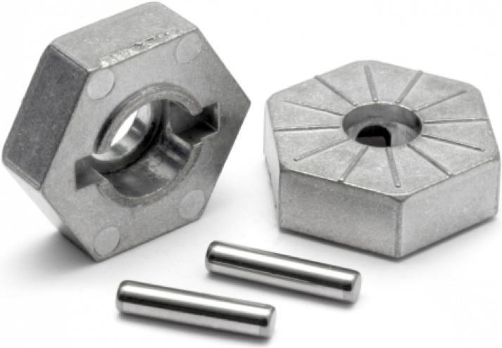 Actual product image HPI Savage X hex hubs 17mm (grey)
