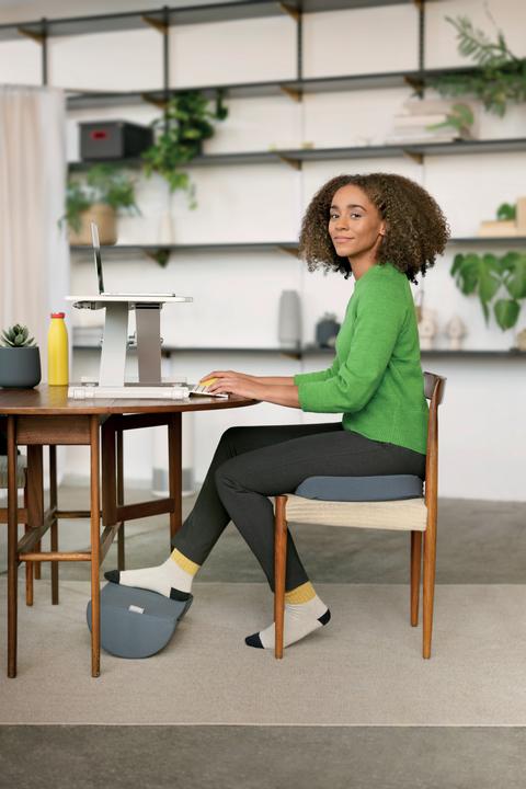 Actual product image Leitz Ergo Cosy footrest (26 x 14 x 40.5 cm)
