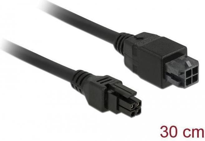 Actual product image Delock Power supply extension cable (0.30 m)
