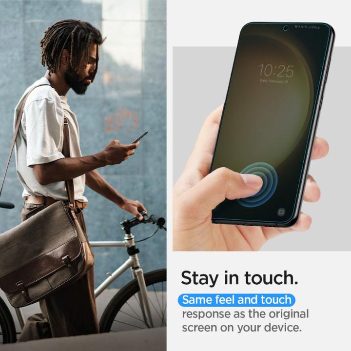 Produktbild Spigen Folia Neo Flex Sam S23+ S916 2szt aplikacja na mokro AFL05951 (1 Stück, Samsung Galaxy S23+)