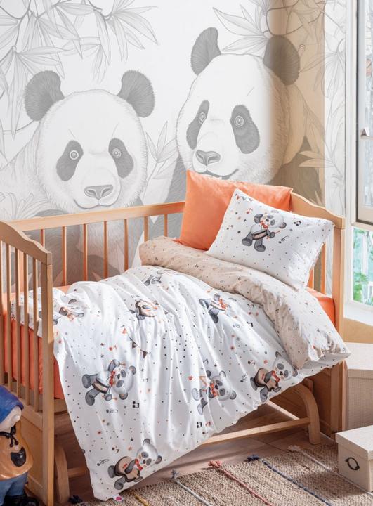 Actual product image Cotton Box Musico baby bed linen (100 x 135 cm, 35 x 45 cm, 40 x 60 cm)