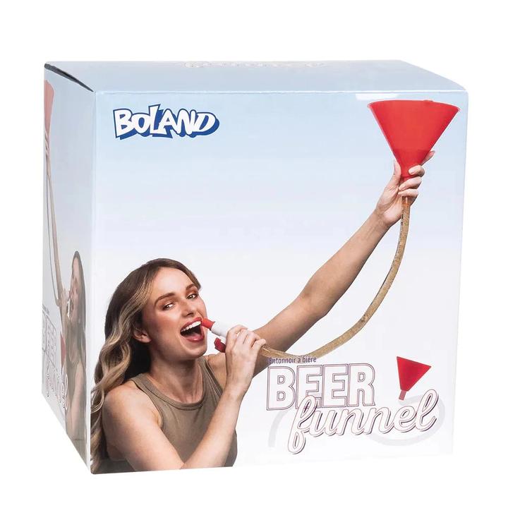 Boland Trinkspiel Bier Trichter mit Schlauch und Hahn