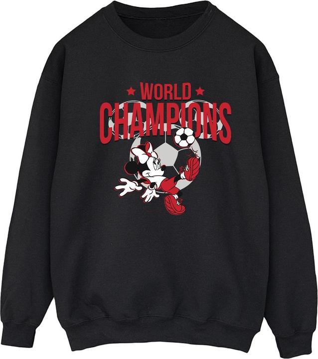 Actual product image Disney Womens/Ladies Minnie Mouse World Champions Sweatshirt (XL)