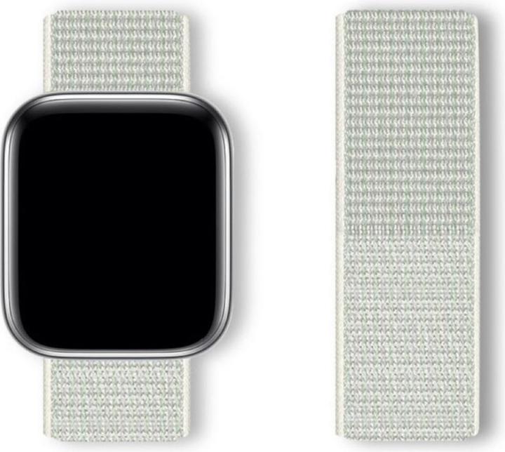 Immagine prodotto Hurtel Strap Sport Loop Strap for Apple Watch 38 / 40 / 41 mm - White (Nylon)