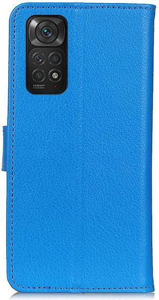 Actual product image MU Classic Litchi Leather Bookcover Series (Xiaomi Redmi Note 11S, Xiaomi Redmi Note 11)