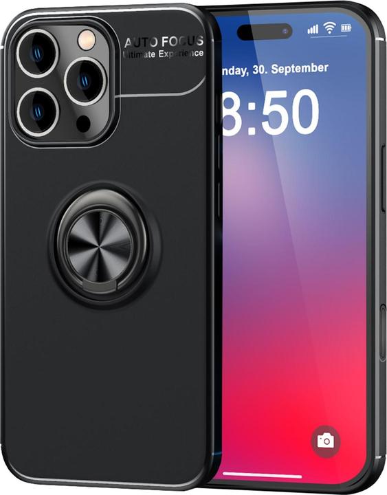 Produktbild Nalia Matte Ring Silikon Hülle (Apple iPhone 16 Pro)