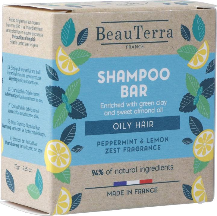 Produktbild BeauTerra Shampoo Solide fettiges Haar (Festes Shampoo)