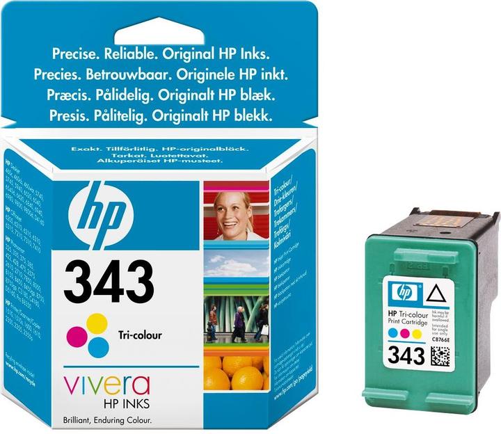 Actual product image HP 343 (Color)