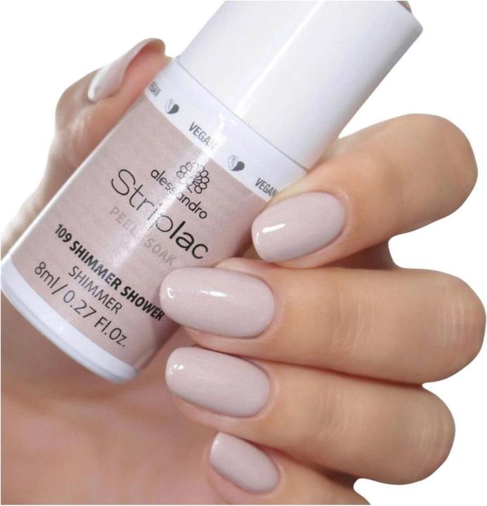 Immagine prodotto Alessandro Striplac Peel or Soak (109 Shimmer Shower, Vernice UV gel)