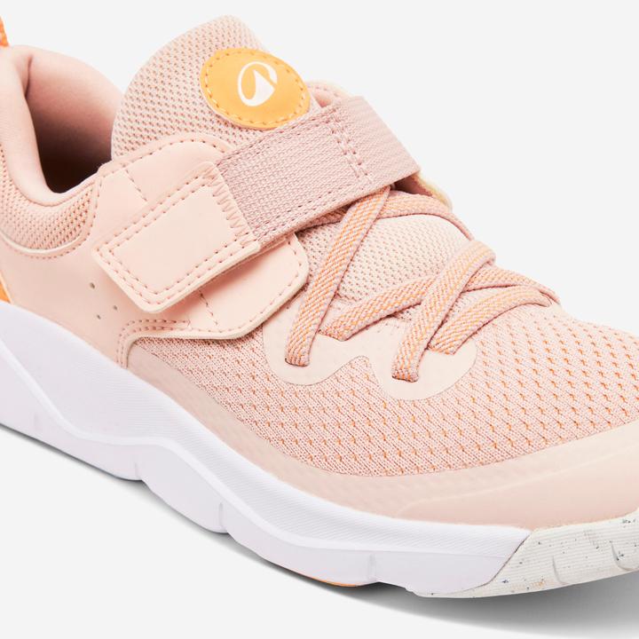 Actual product image Decathlon Sportschuhe Kinder Klettverschluss und elast. Schnürung - Playful Fast rosa (39)