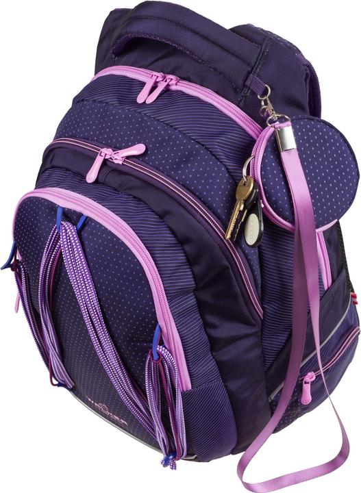 Image du produit Walker Sac à dos scolaire Fame Twist 32 l, 9 ans et + Violet (32 l)