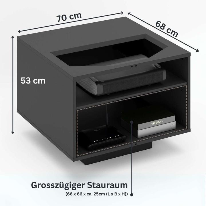 Image du produit Tusto Meubles pour projecteur à ultra-courte distance (66 x 66 x 25 cm)