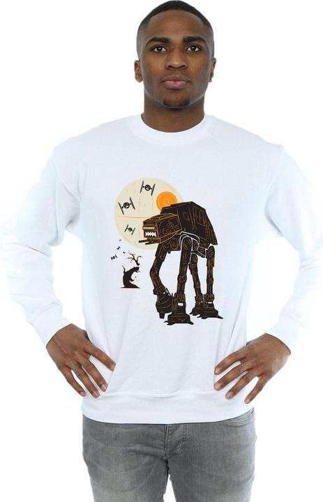 Actual product image Star Wars Mens Halloween AT AT Sweatshirt (XL)