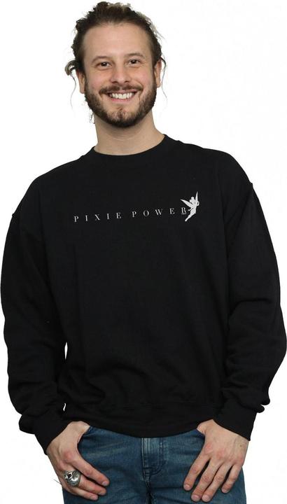 Actual product image Disney Mens Tinker Bell Pixie Power Sweatshirt (L)