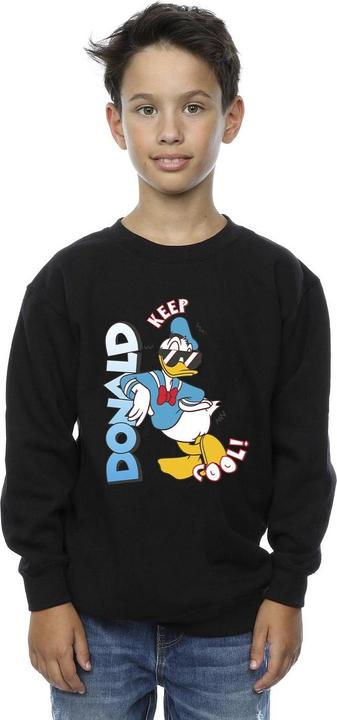 Actual product image Disney Boys Donald Duck Cool Sweatshirt (140, 146)