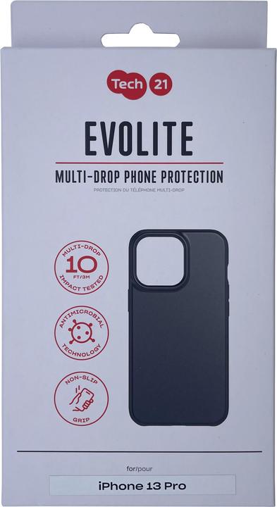 Image du produit tech21 Evo Lite mobile phone case (6.1") Cover Black (Apple iPhone 13 Pro)