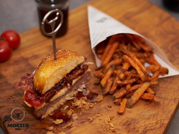 Image du produit Moesta BBQ Lot de 6 brochettes pour burgers