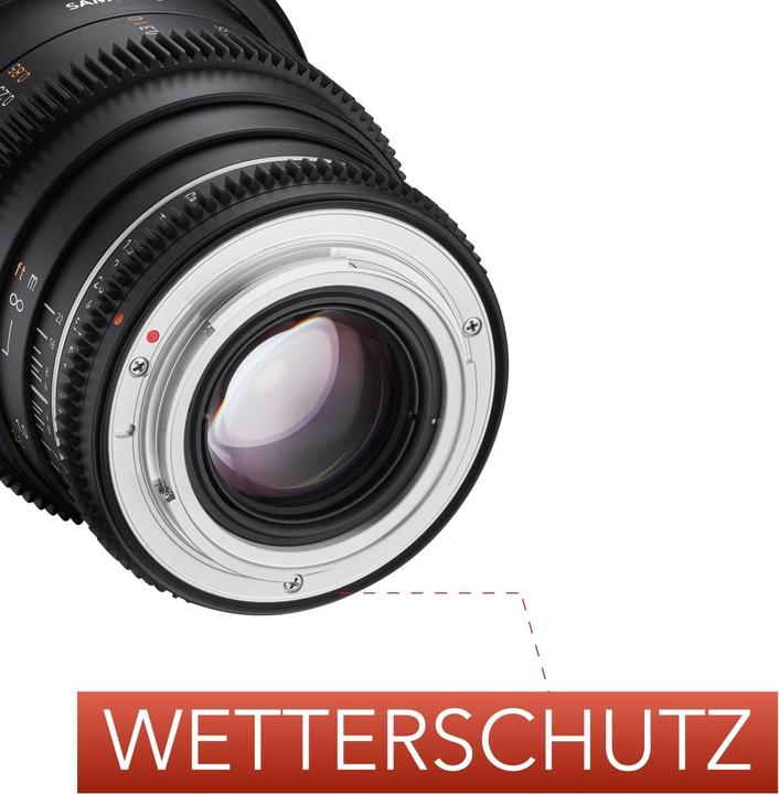 Actual product image Samyang MF 50mm T1.5 VDSLR MK2 Canon EF (Canon EF, full size, APS-C / DX, Micro Four Thirds)