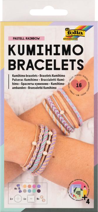 Produktbild Folia Kumihimo Armbänder