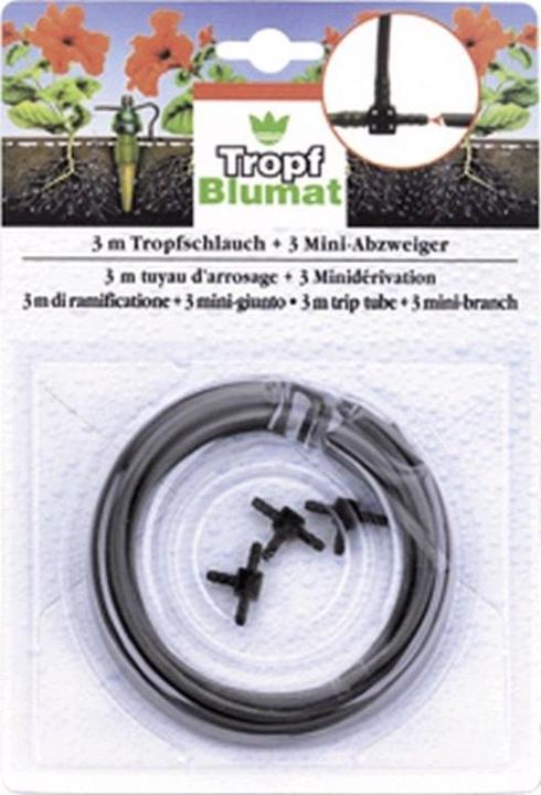 Image du produit Blumat Tuyau d'écoulement + mini-branche (Irrigation goutte à goutte Connecteur + dérivation)