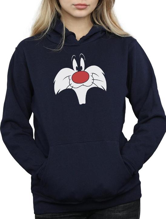 Produktbild Looney Tunes Sylvester Big Face Kapuzenpullover (S)