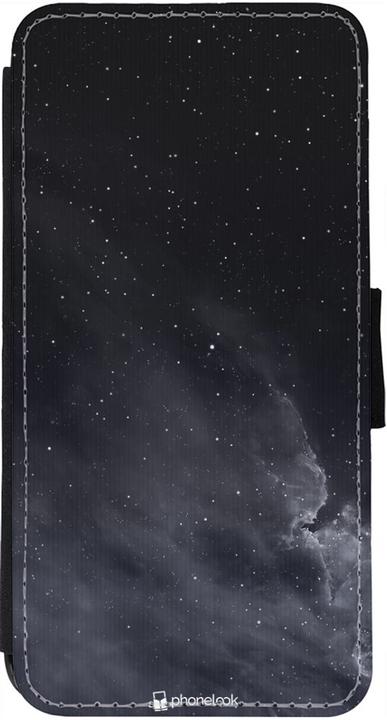Produktbild PhoneLook Hülle Wallet schwarz Black Sky Clouds (Apple iPhone 12)